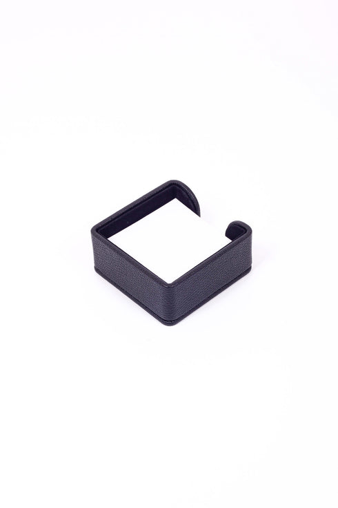 Felix Leather Notepad Black